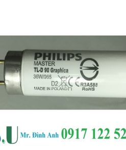 Bóng đèn D65 so màu TL-D 90 Graphica 36W/965