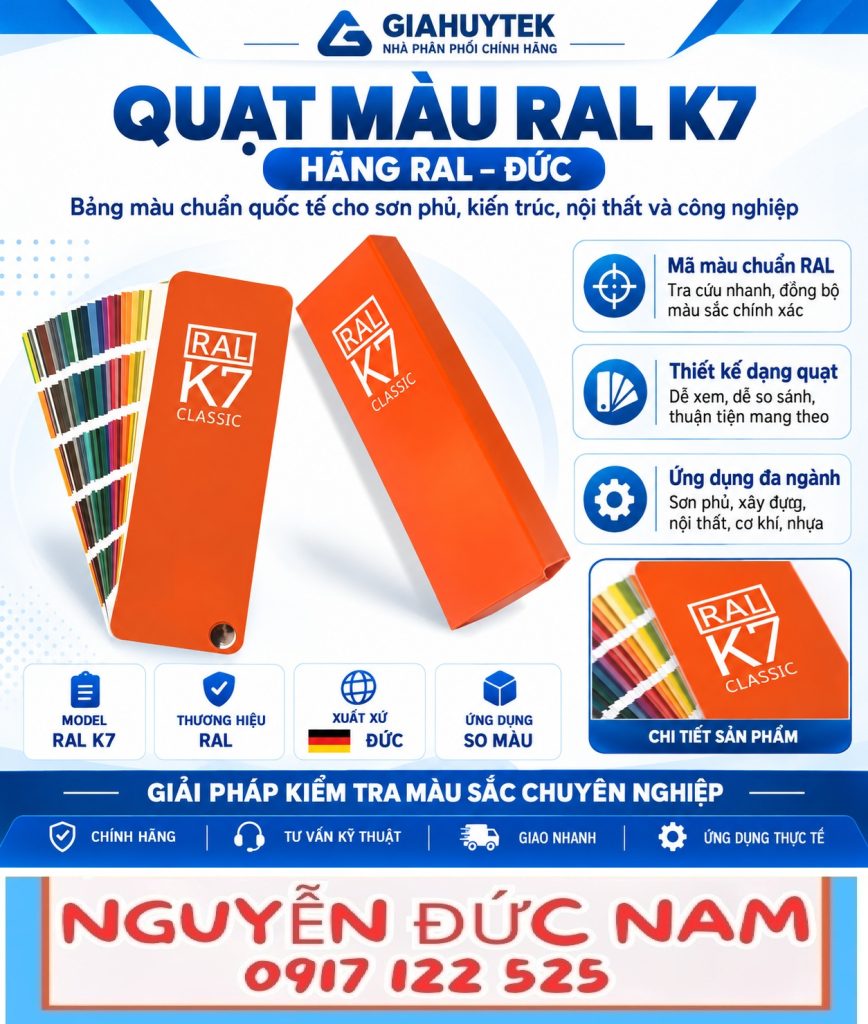 Quạt màu RAL K7 Classic hãng RAL Đức — Nguyễn Đức Nam 0907 122 525